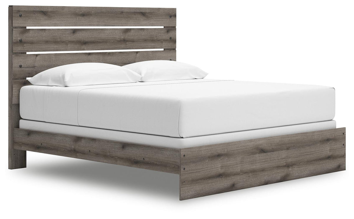 Graystorm Queen Panel Bed