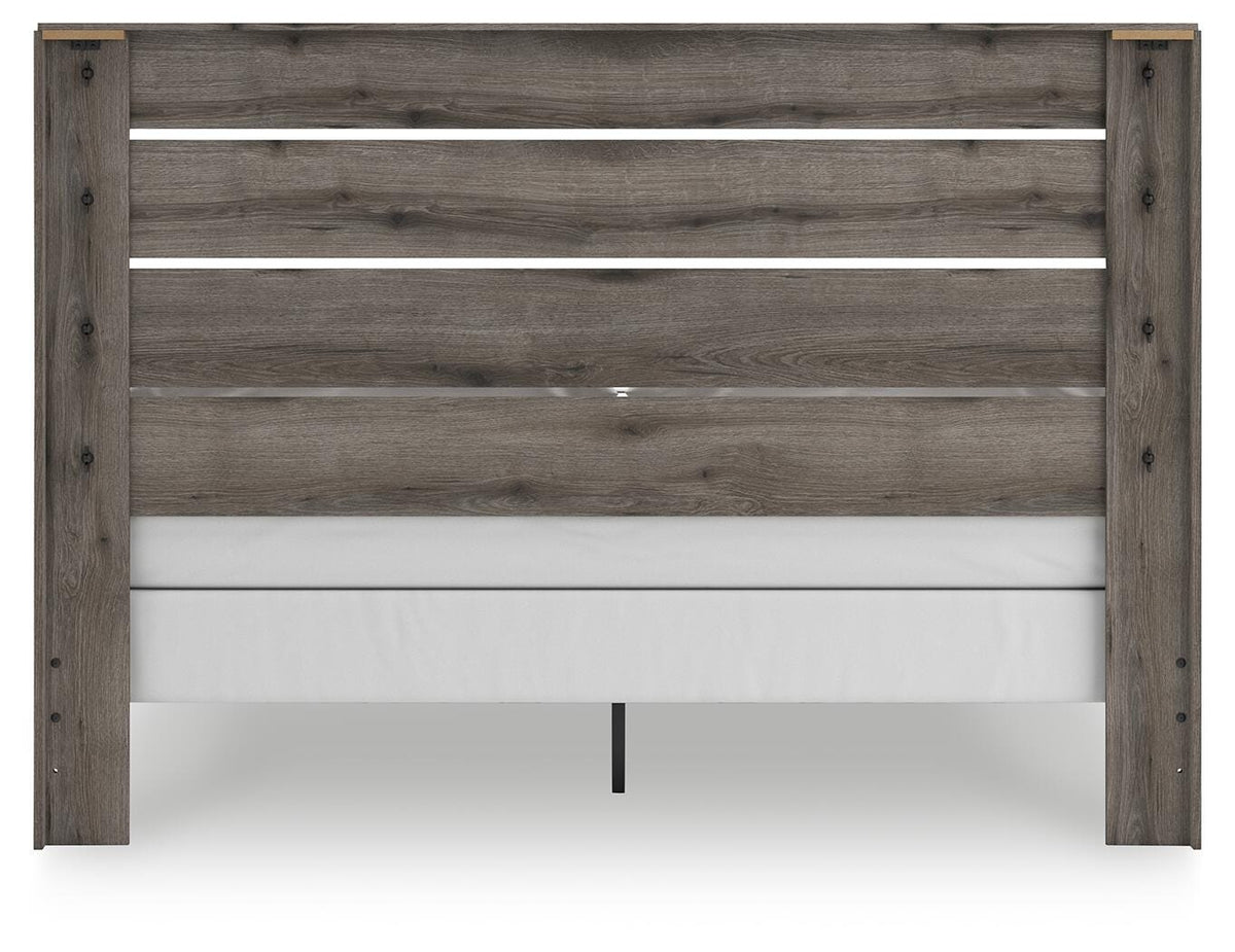 Graystorm Queen Panel Bed