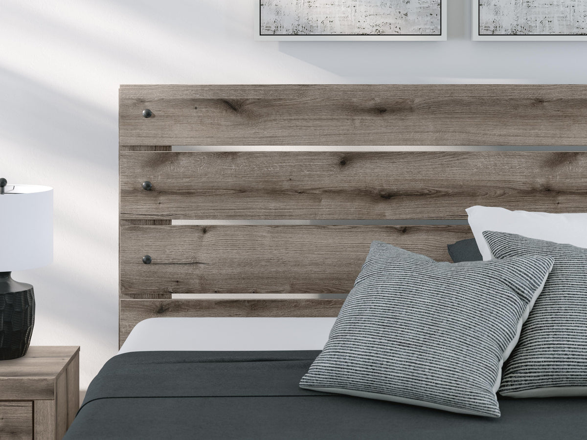 Graystorm Queen Panel Bed