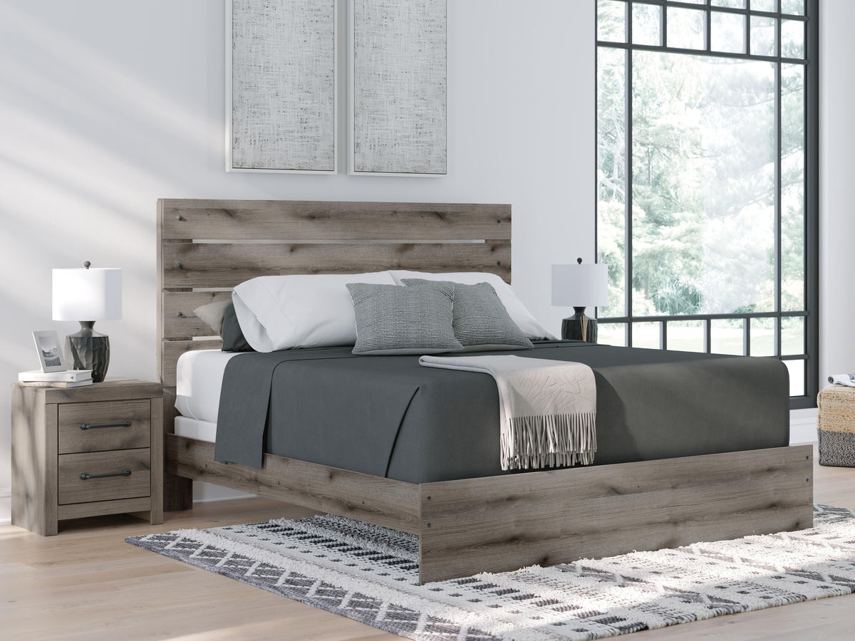 Graystorm Queen Panel Bed