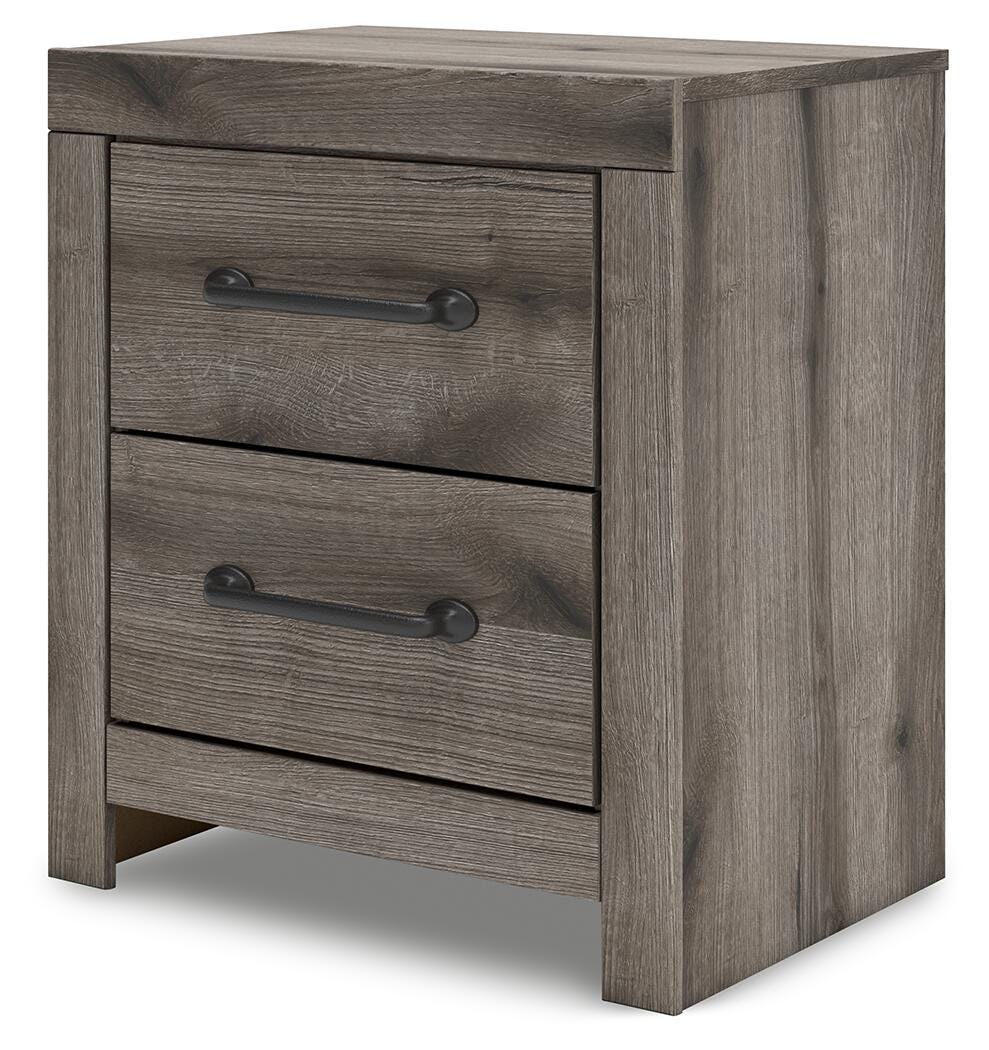 Graystorm Panel Bed Set - Full, Dresser and Nightstand