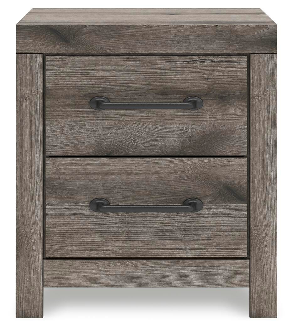 Graystorm Panel Bed Set - Full, Dresser and Nightstand