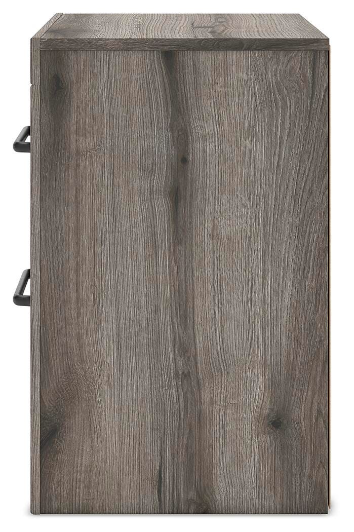 Graystorm Two Drawer Night Stand