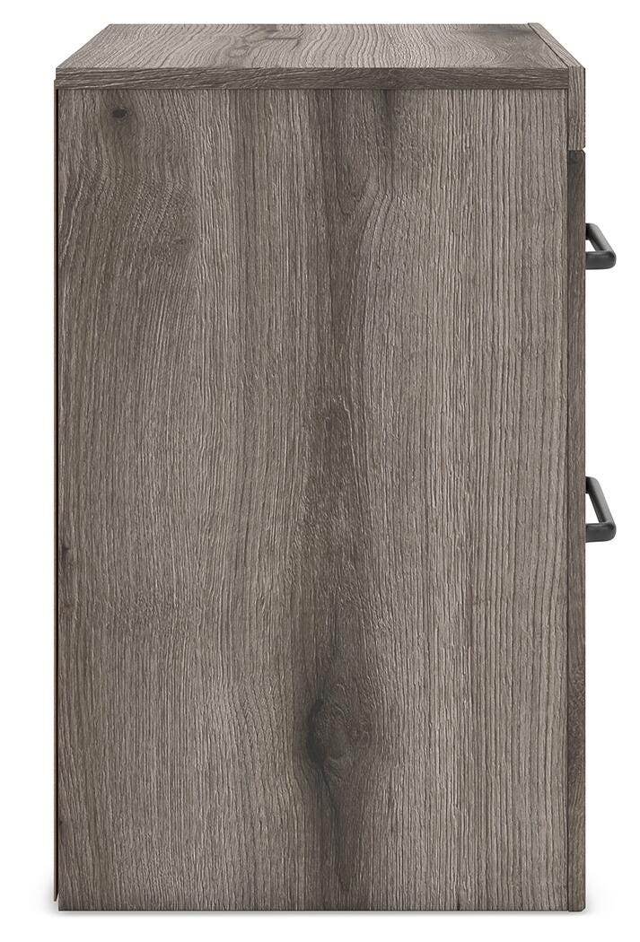 Graystorm Panel Bed Set - Full, Dresser and Nightstand