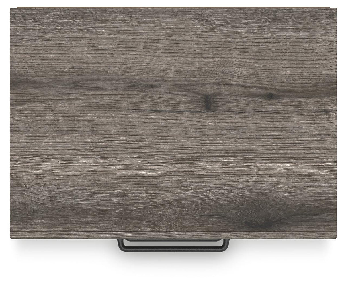 Graystorm Panel Bed Set - Full, Dresser and Nightstand