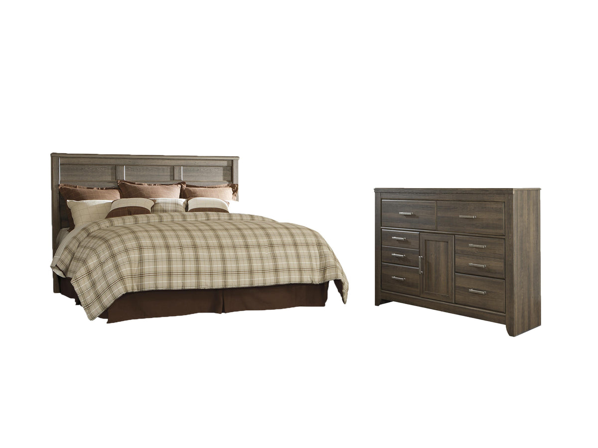 B251 Panel Headboard Set - King/California King, Dresser