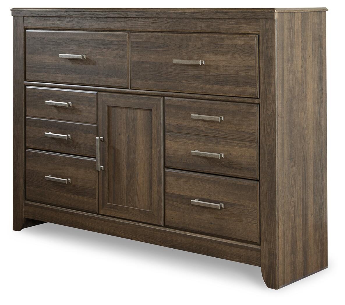 Juararo Queen Poster Bed, 2 Dressers, Mirror and 2 Nightstands