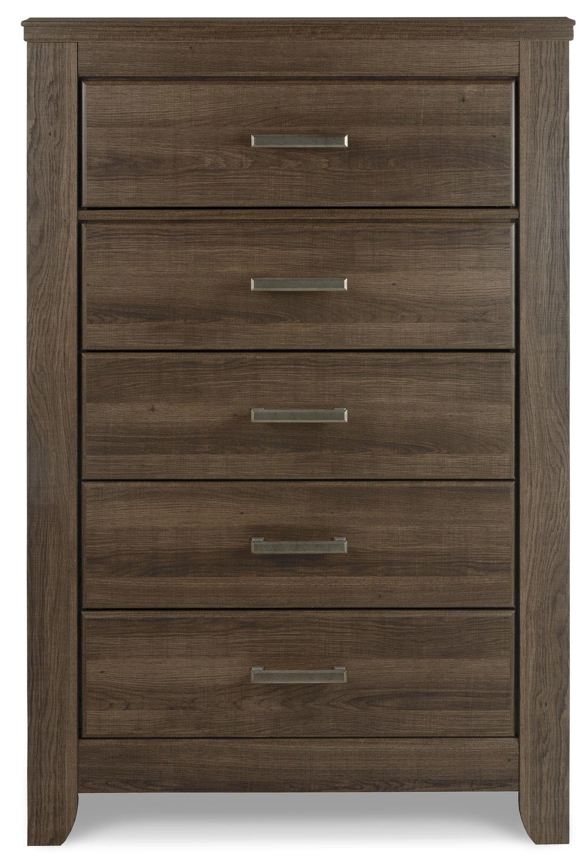 Juararo Panel Bed Set - California King, Mirrored Dresser and Chest