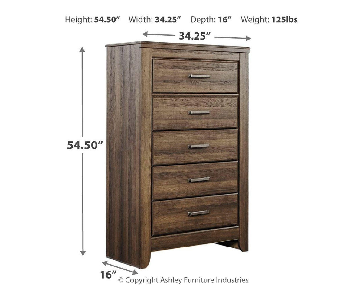 Juararo Dresser, Chest and Nightstand