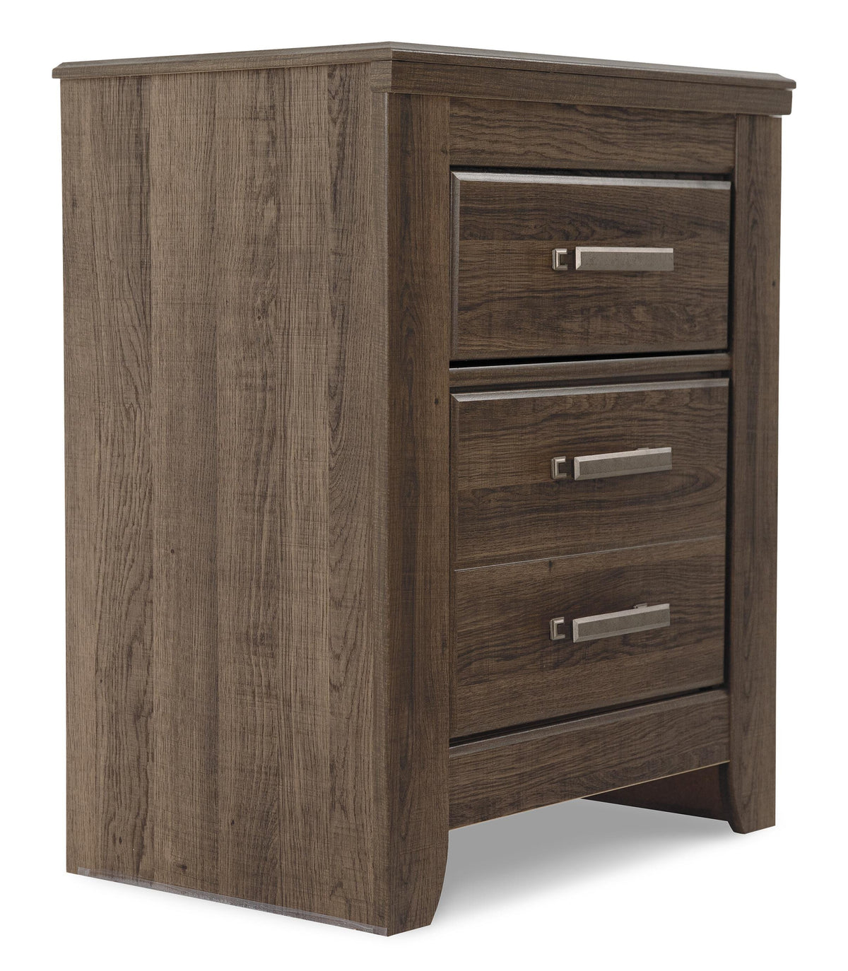 Juararo Panel Bed Set - California King, Mirrored Dresser and 2 Nightstands