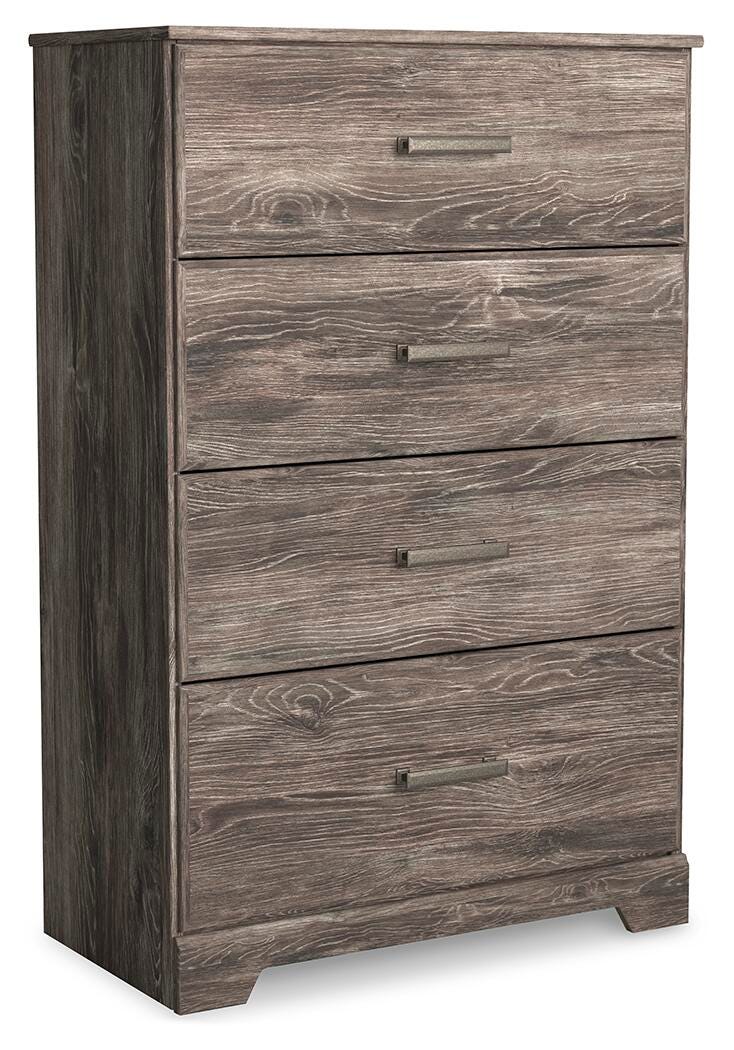 Ralinksi Panel Bed Set - Full, Dresser, Mirror and Chest