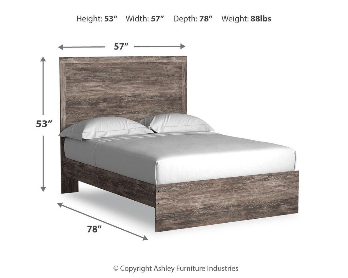 Ralinksi Full Panel Bed, Dresser, Mirror and Nightstand