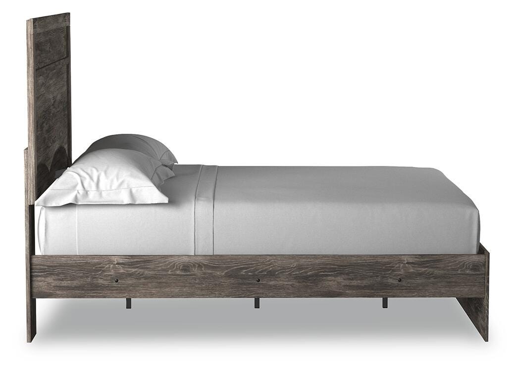 Ralinksi Panel Bed Set - Full, 2 Nightstands