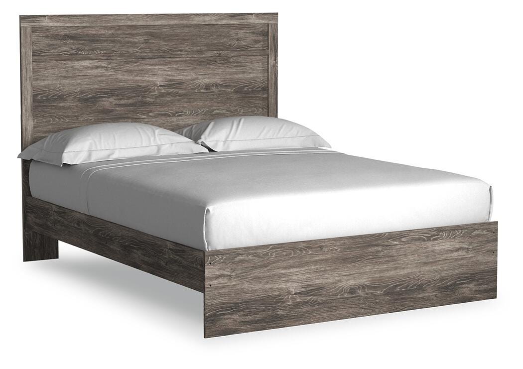 Ralinksi Panel Bed Set - Queen, 2 Nightstands