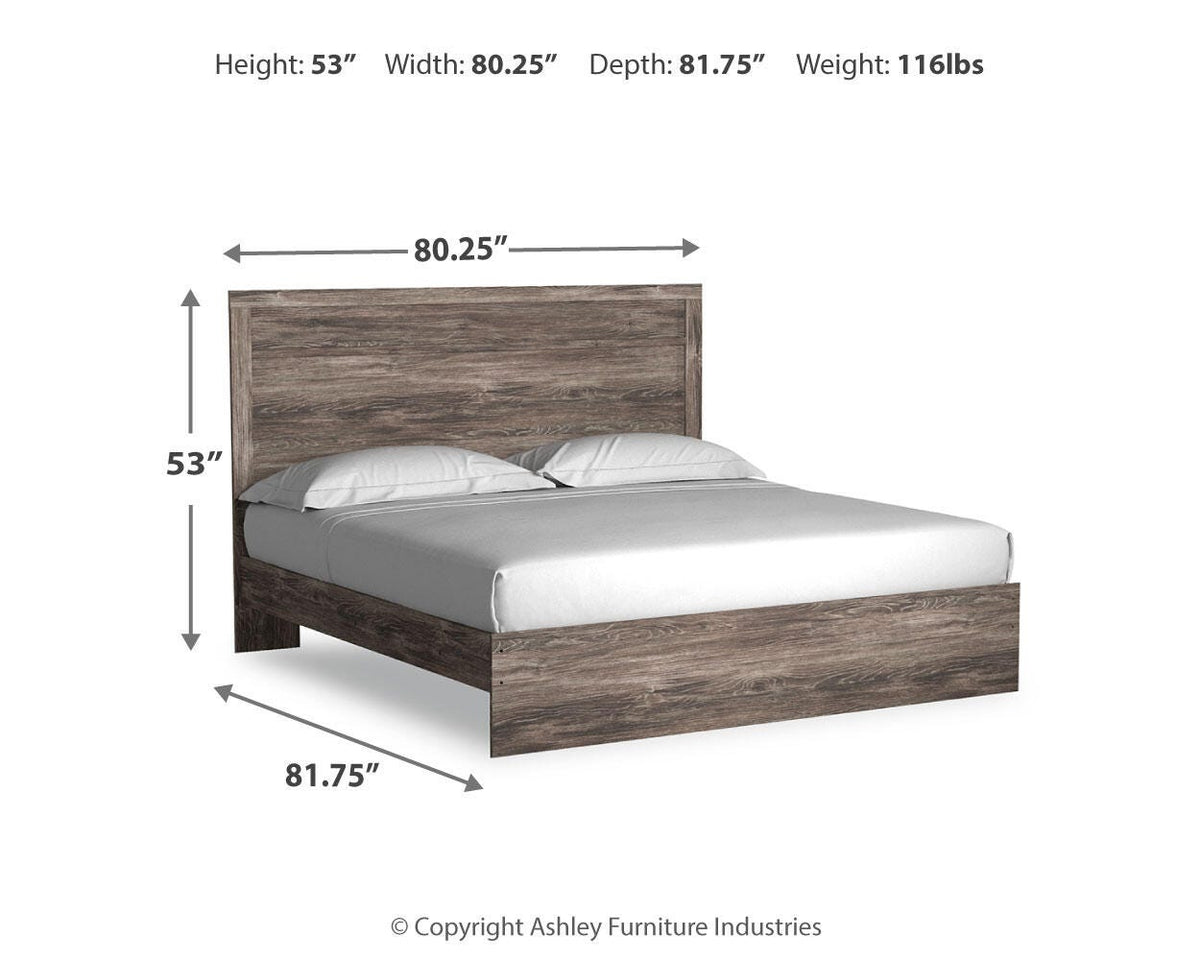 Ralinksi Panel Bed - King