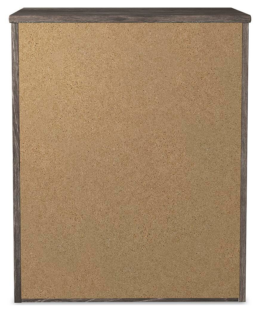 Ralinksi Panel Bed Set - Full, 2 Nightstands