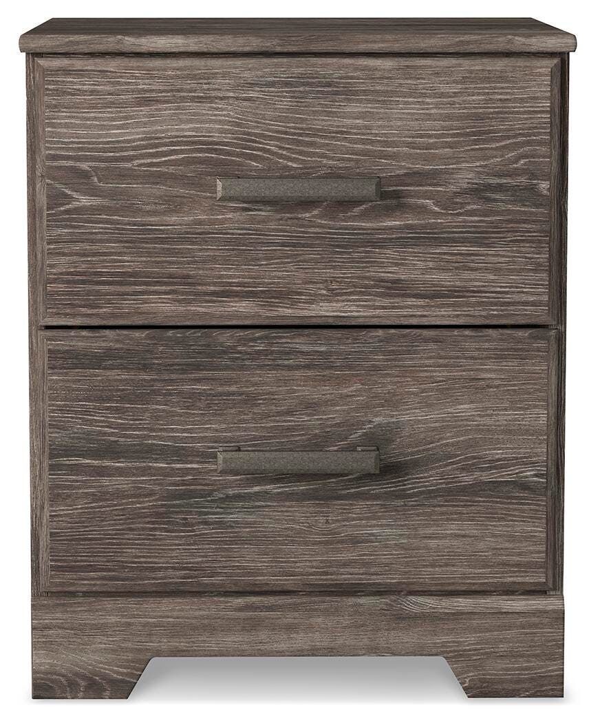 Ralinksi Panel Bed Set - Full, 2 Nightstands