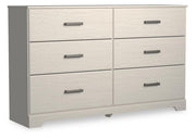 Stelsie Six Drawer Dresser