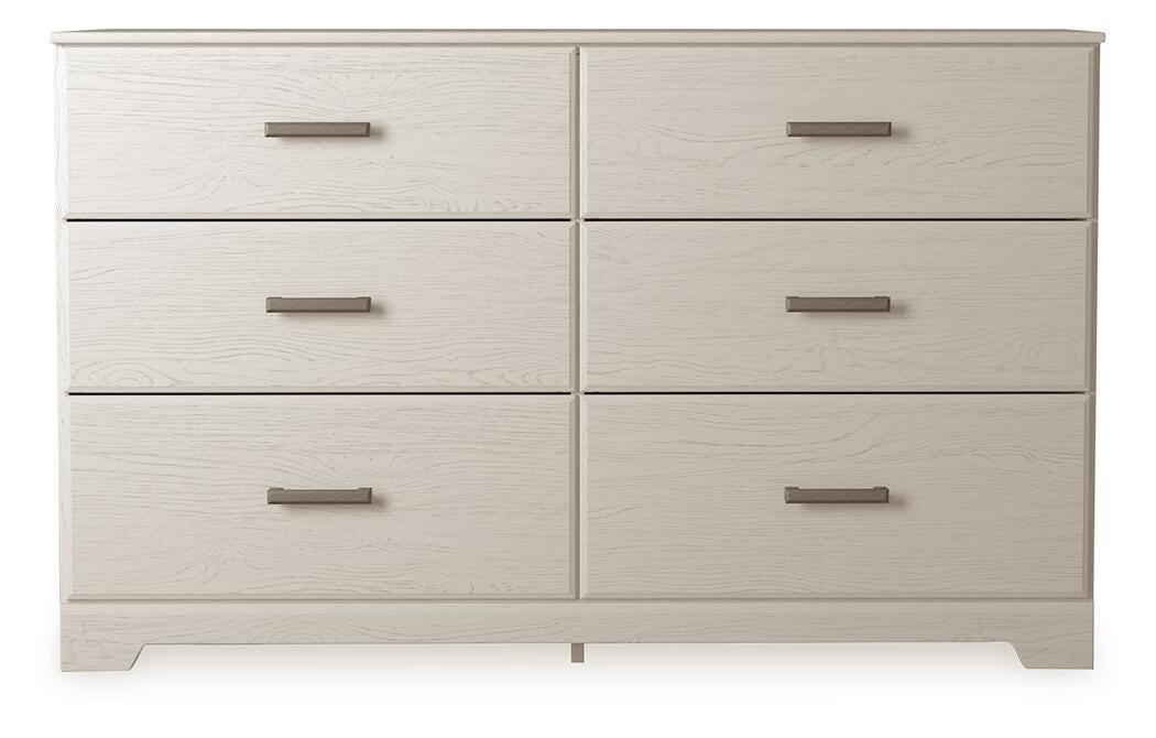 Stelsie Panel Bed Set - Queen, Dresser and Nightstand