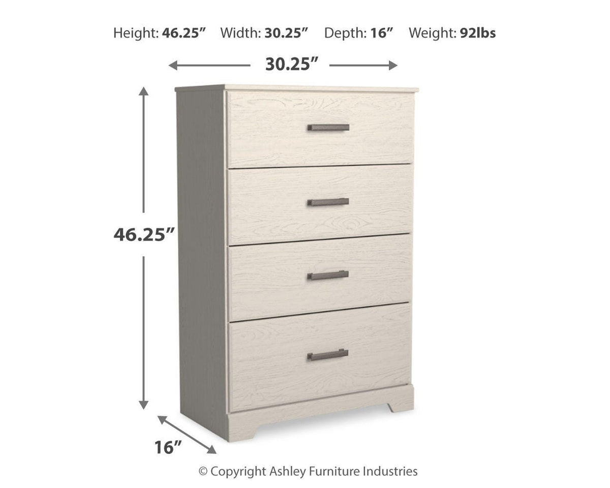 Stelsie King Panel Bed, Dresser, Mirror, Chest and 2 Nightstands