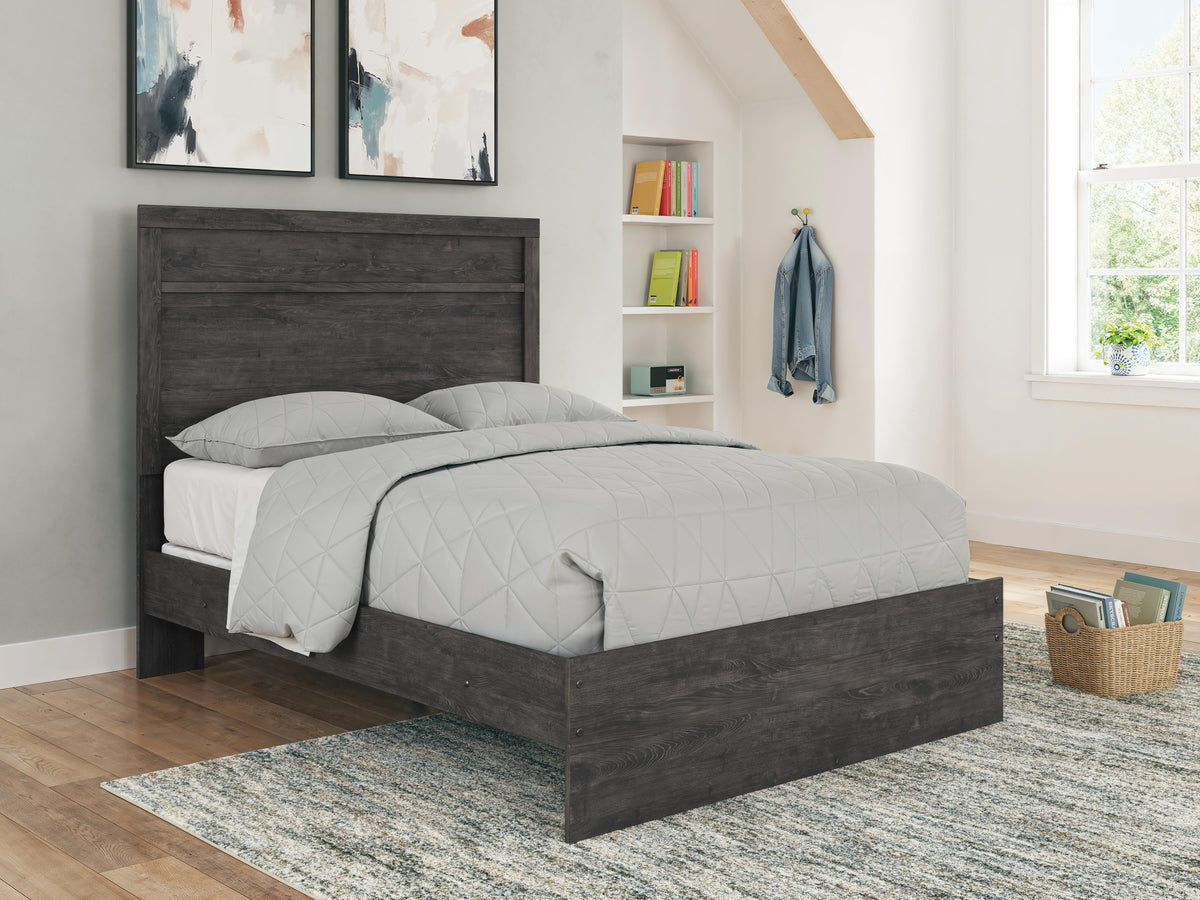 Belachime Full Panel Bed, Dresser, Chest and 2 Nightstands