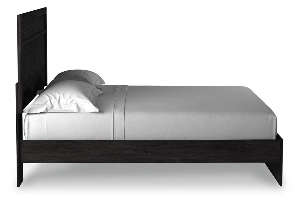 Belachime King Panel Bed, Dresser Mirror and 2 Nightstands