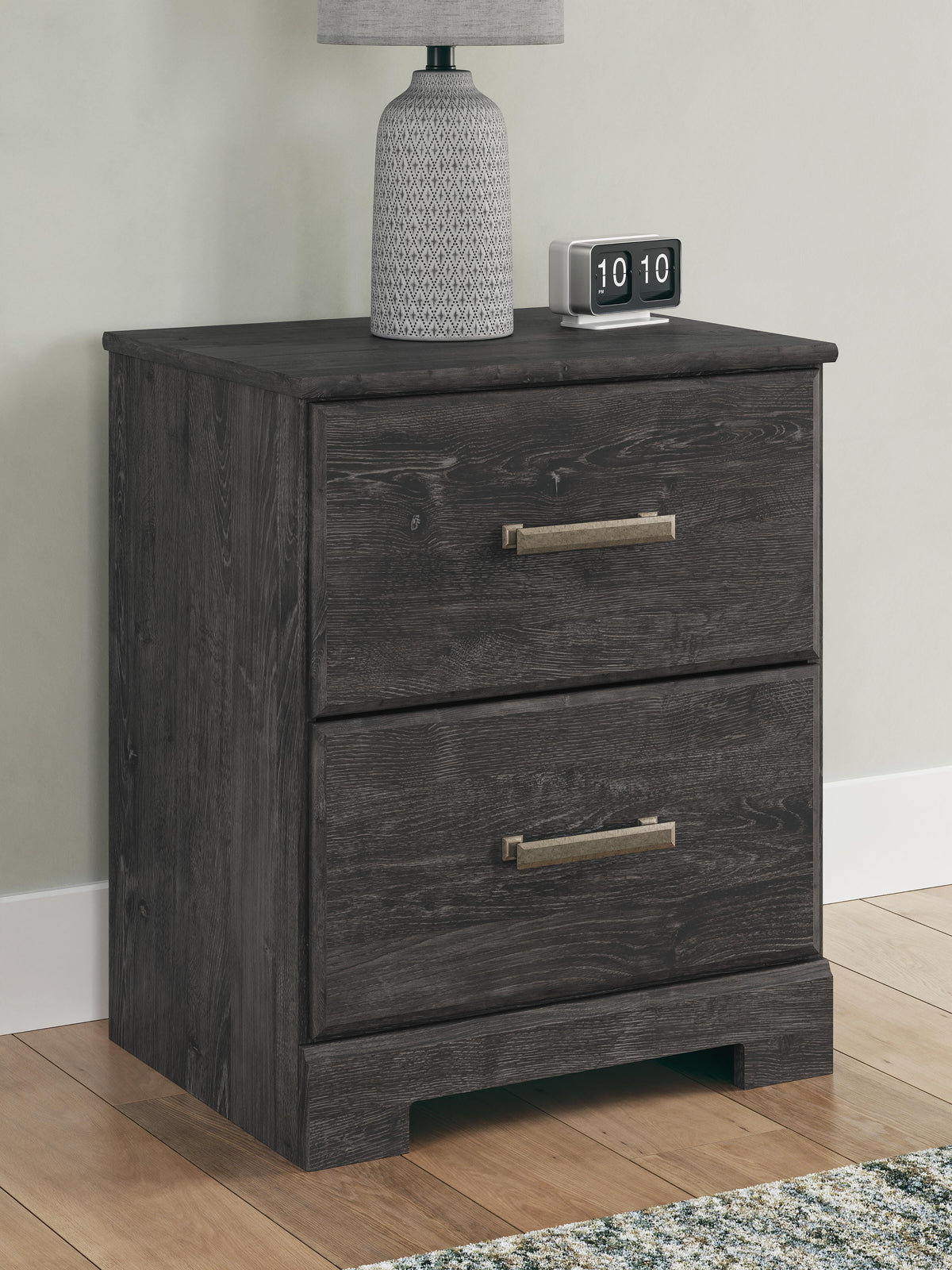 Belachime King Panel Bed, Dresser Mirror and 2 Nightstands