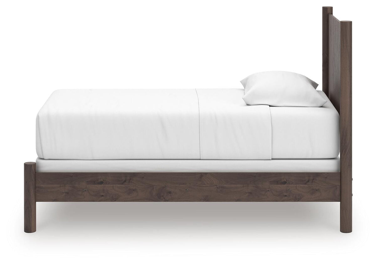 Pamytta Twin Panel Bed, Dresser and Mirror