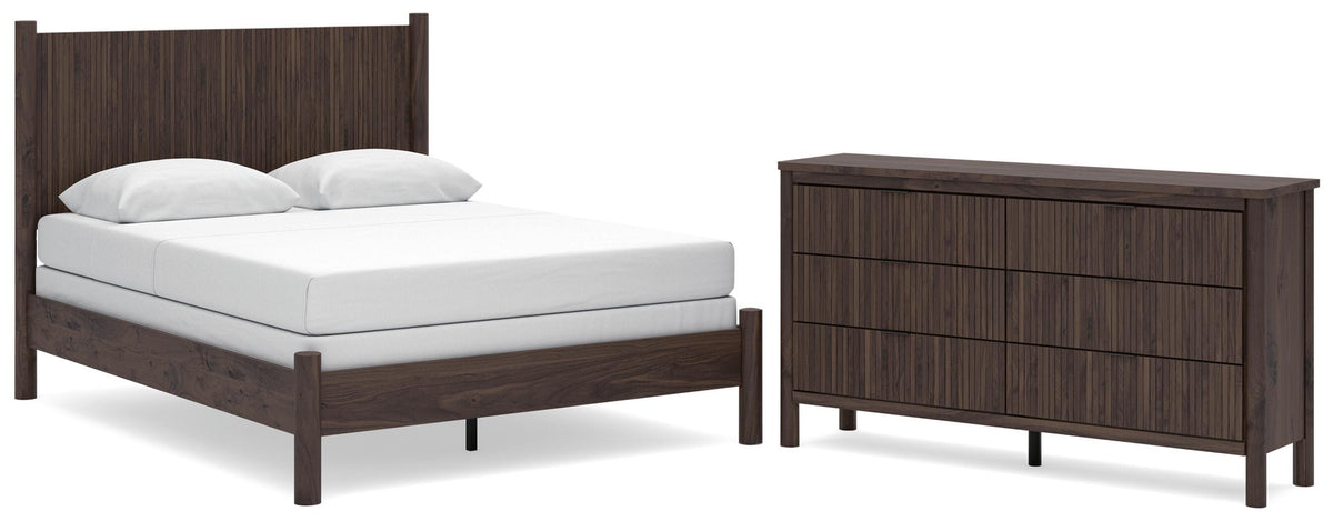 Pamytta Panel Bed Set - Queen, Dresser