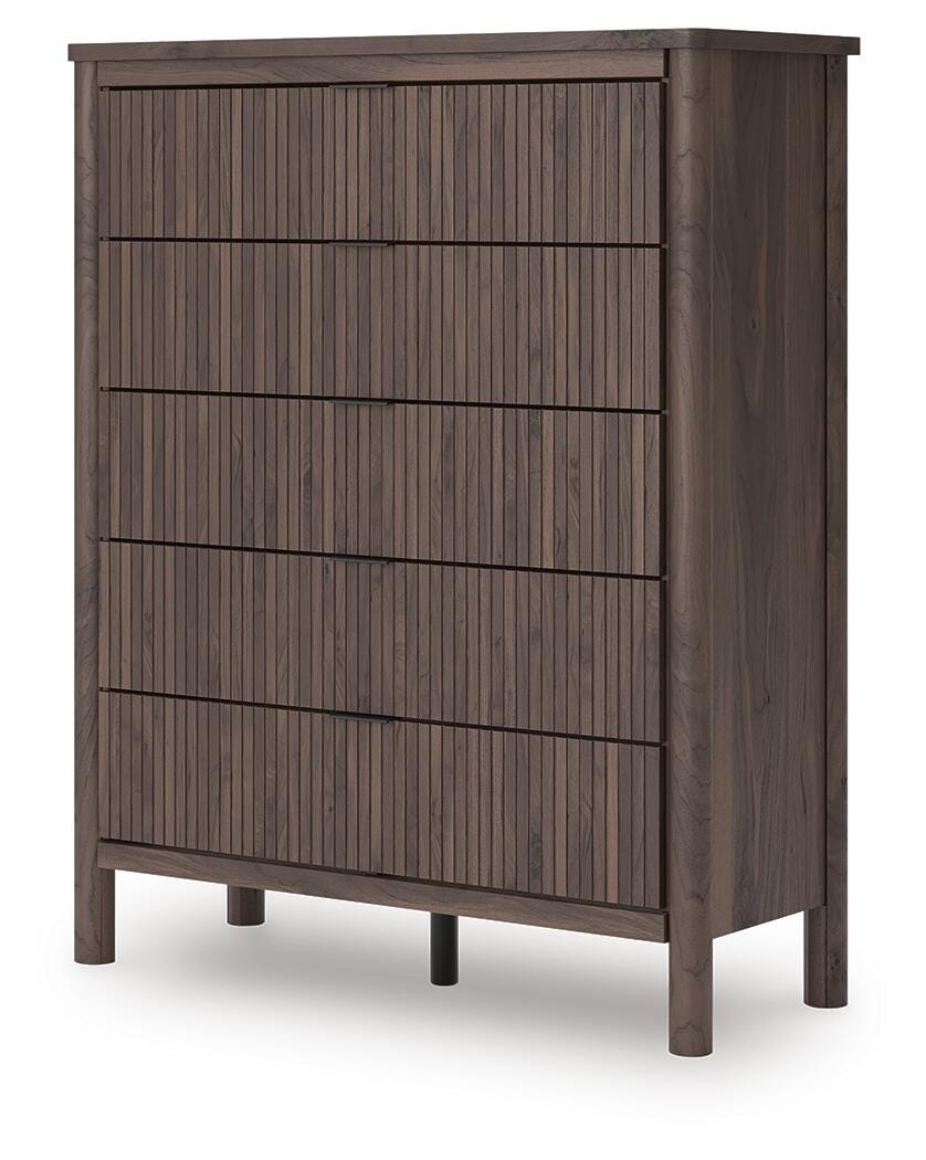 Pamytta Panel Bed Set - Full, Chest and Nightstand