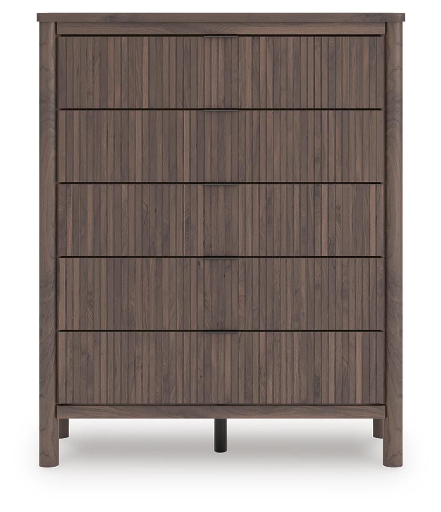 Pamytta Panel Bed Set - Full, Chest and Nightstand