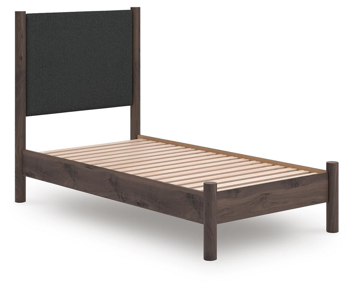 Pamytta Upholstered Panel Platform Bed - Twin