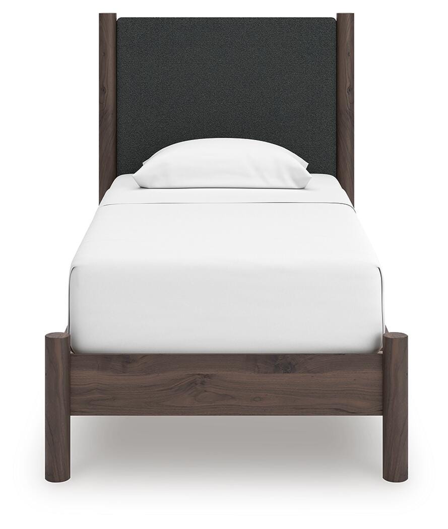 Pamytta Upholstered Panel Platform Bed - Twin
