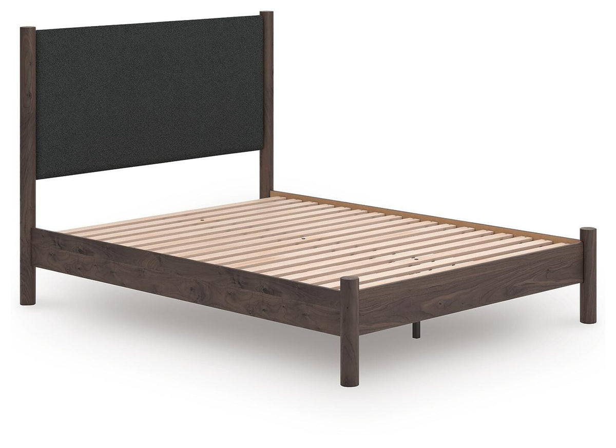 Pamytta Upholstered Panel Platform Bed - Queen