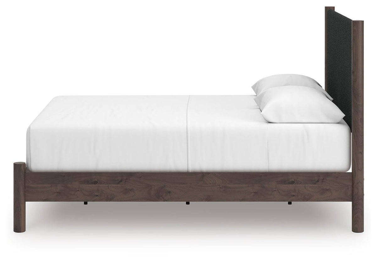 Pamytta Upholstered Panel Platform Bed - Queen