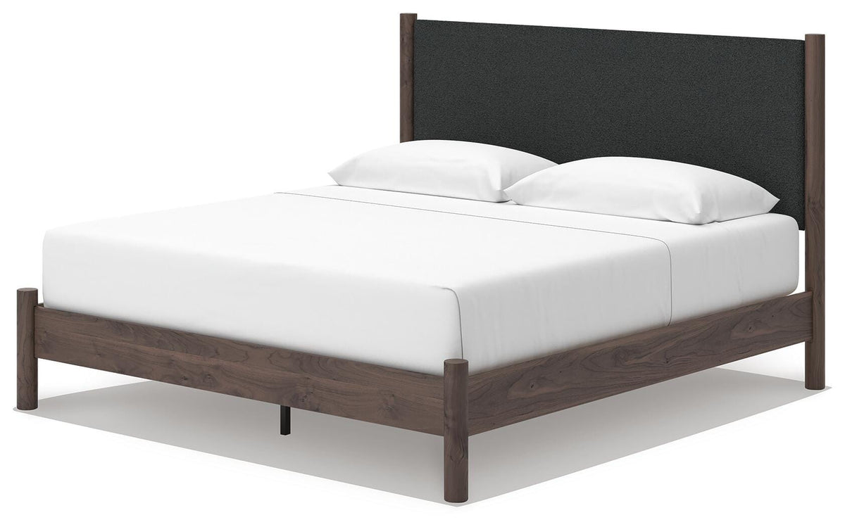 Pamytta Upholstered Panel Platform Bed - King