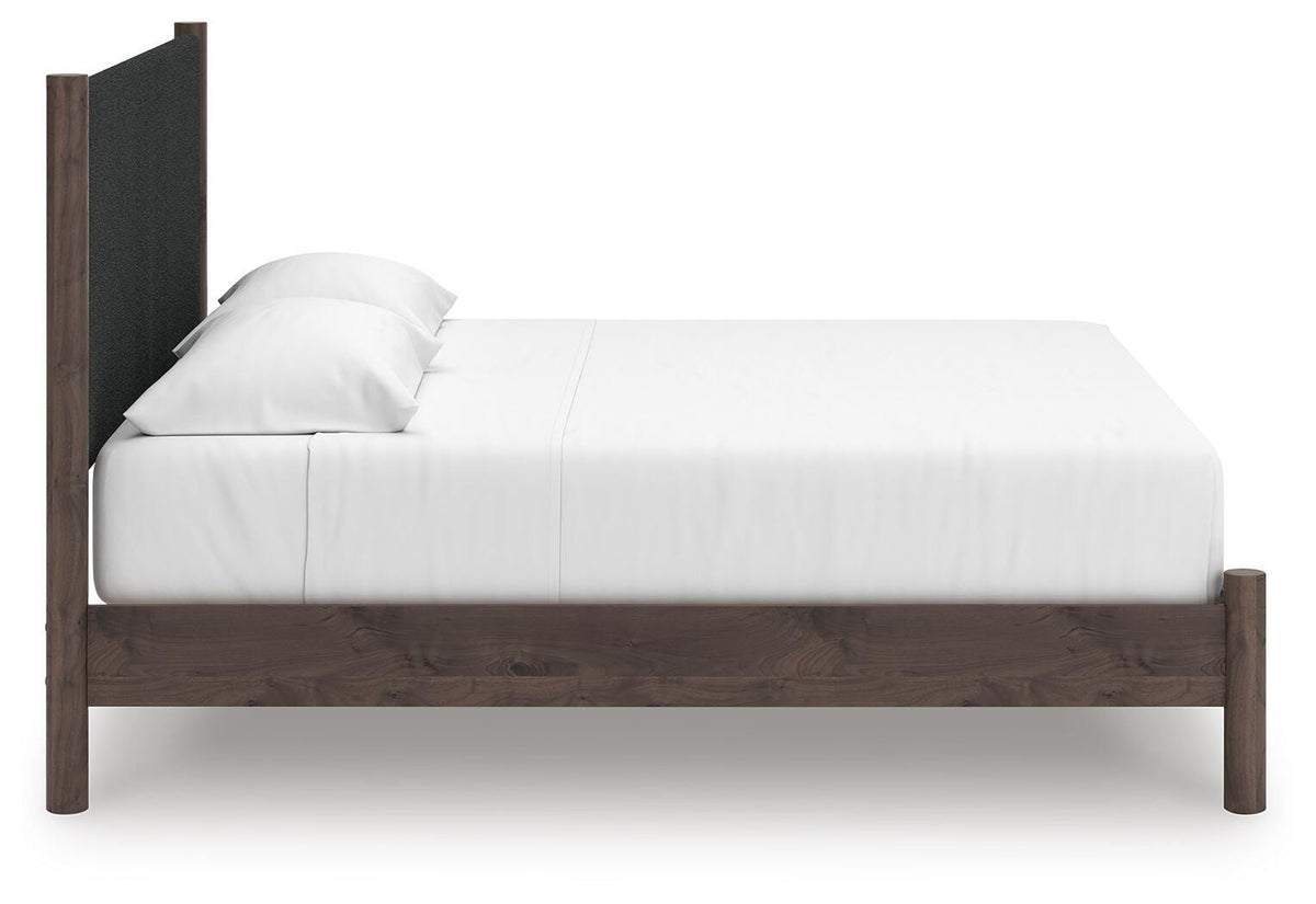 Pamytta Upholstered Panel Platform Bed - King