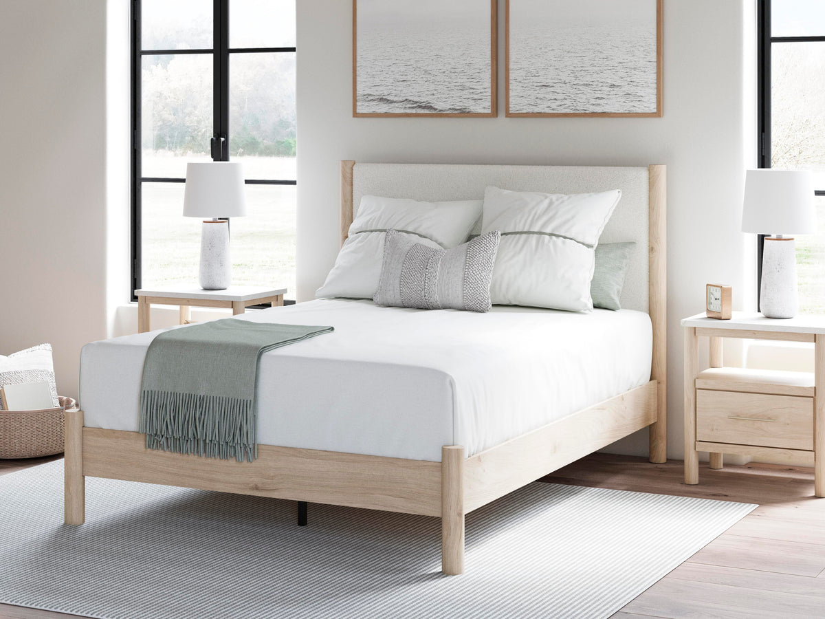 Cadmori Queen Panel Bed, Dresser and 2 Nightstands