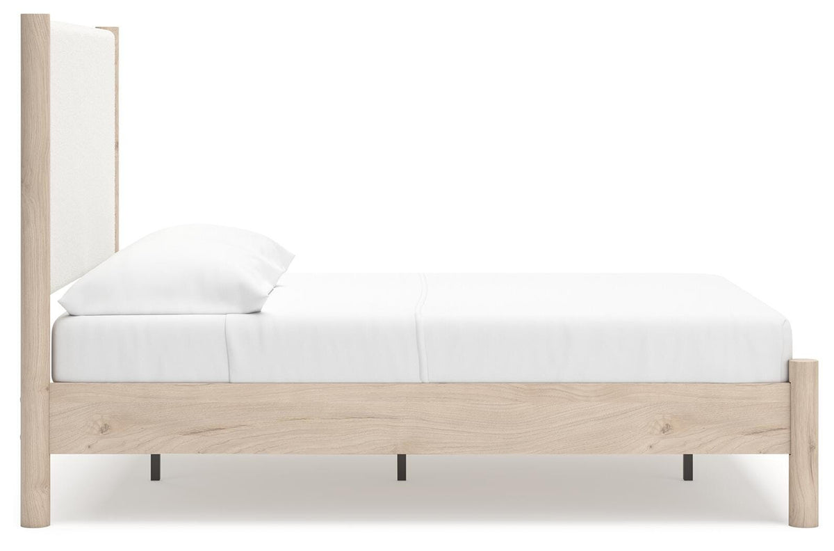 Cadmori Upholstered Panel Bed - Full