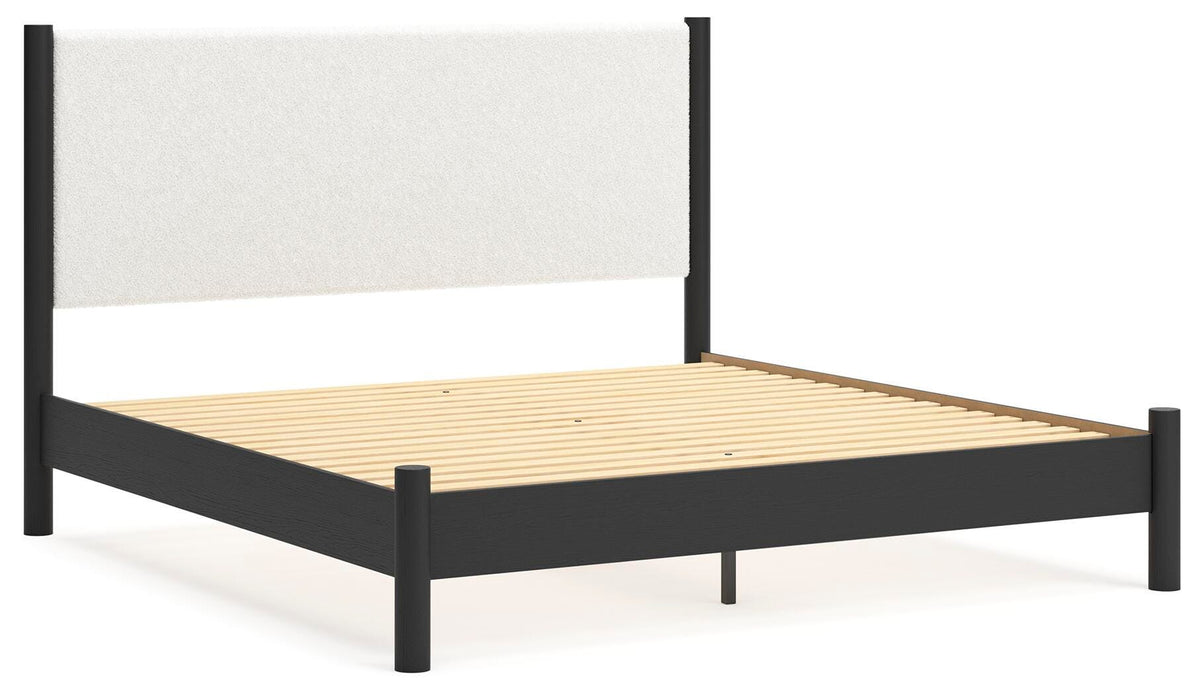 Cadmori Queen Upholstered Panel Bed