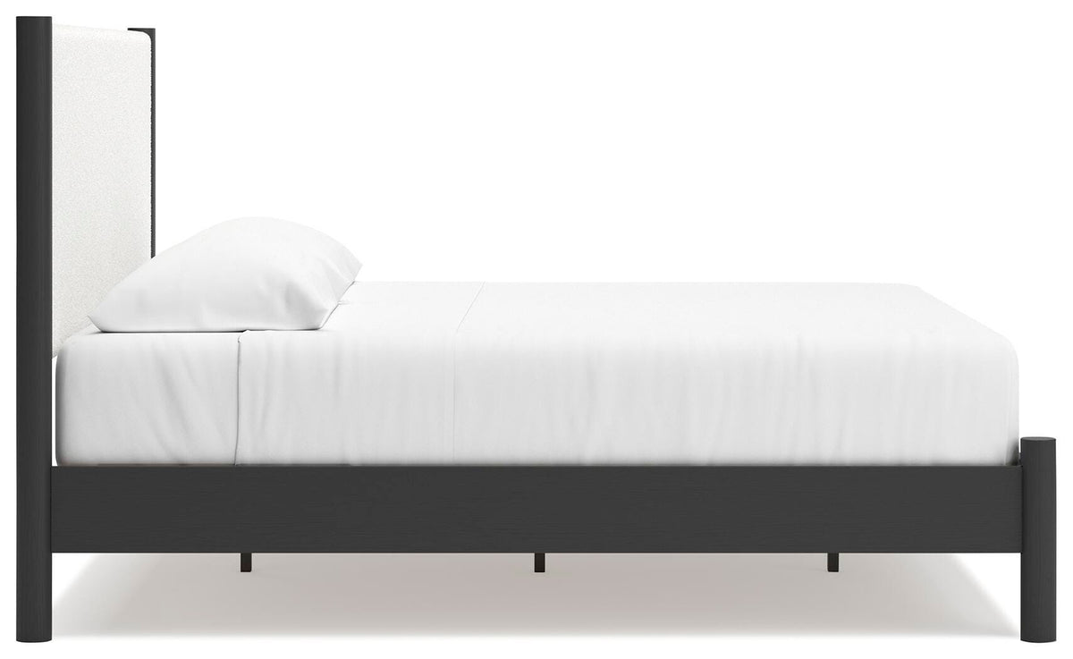 Cadmori Queen Upholstered Panel Bed