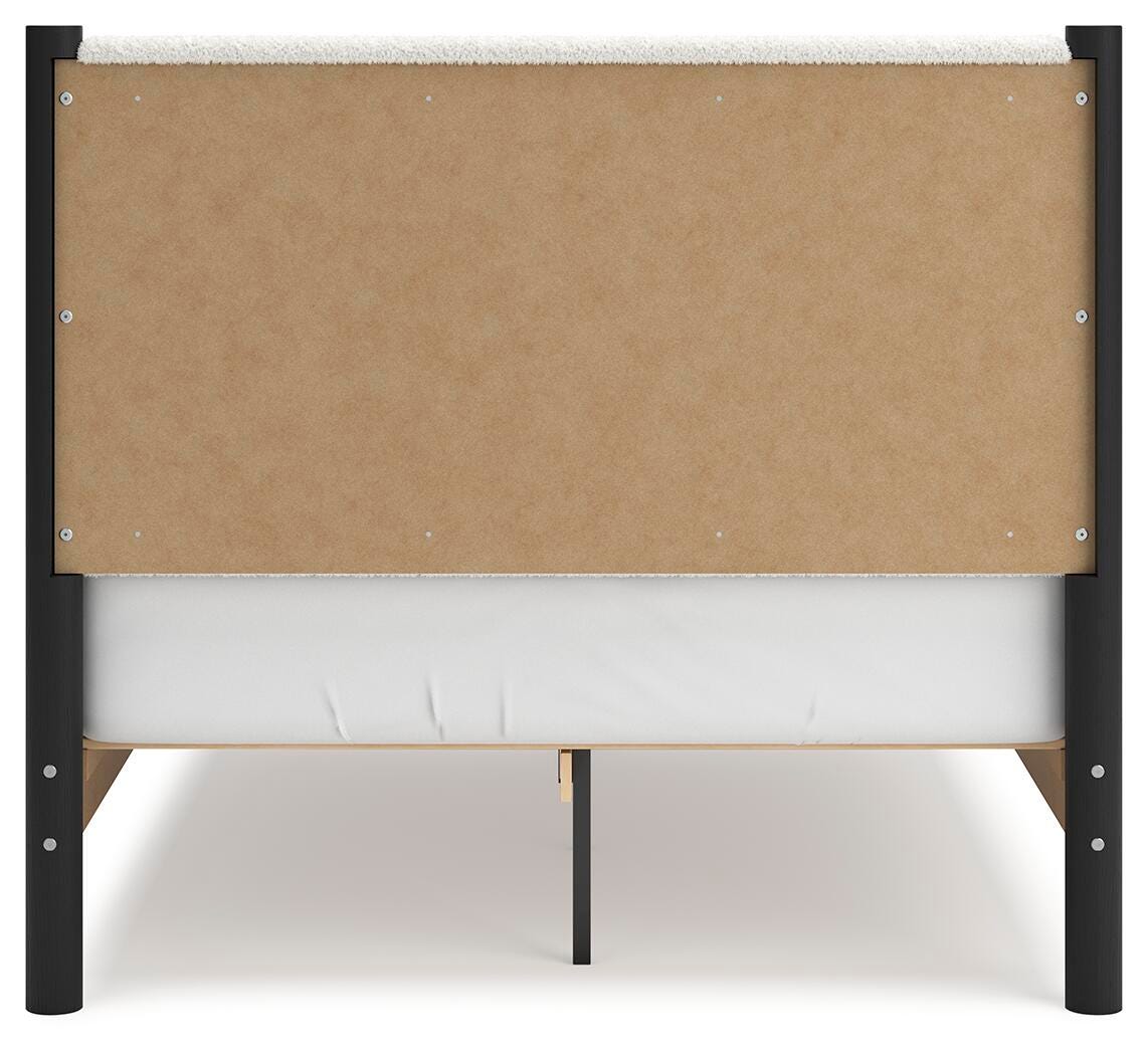 Cadmori Queen Upholstered Panel Bed