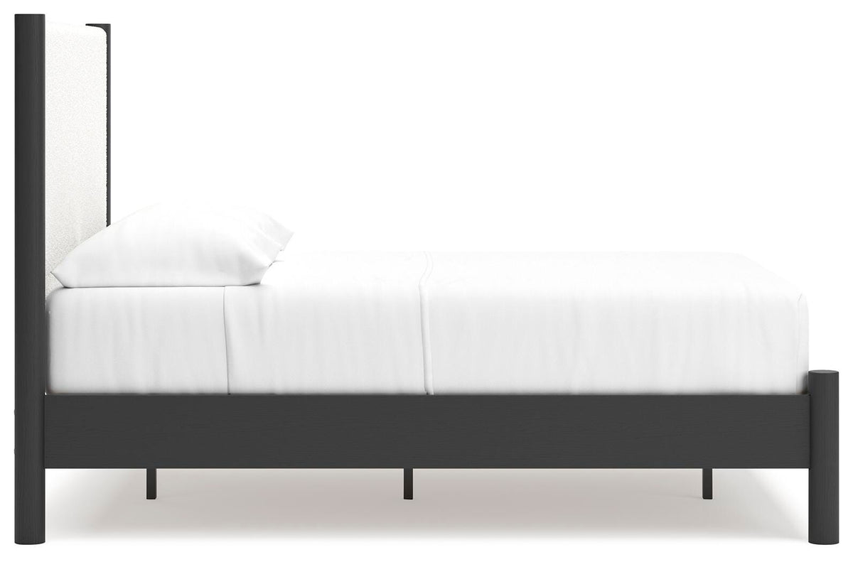 Cadmori Queen Upholstered Panel Bed