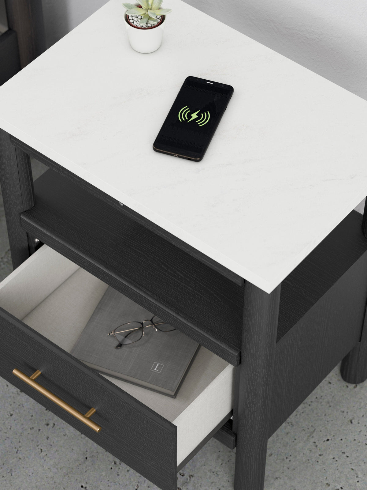 Pamytta One Drawer Night Stand