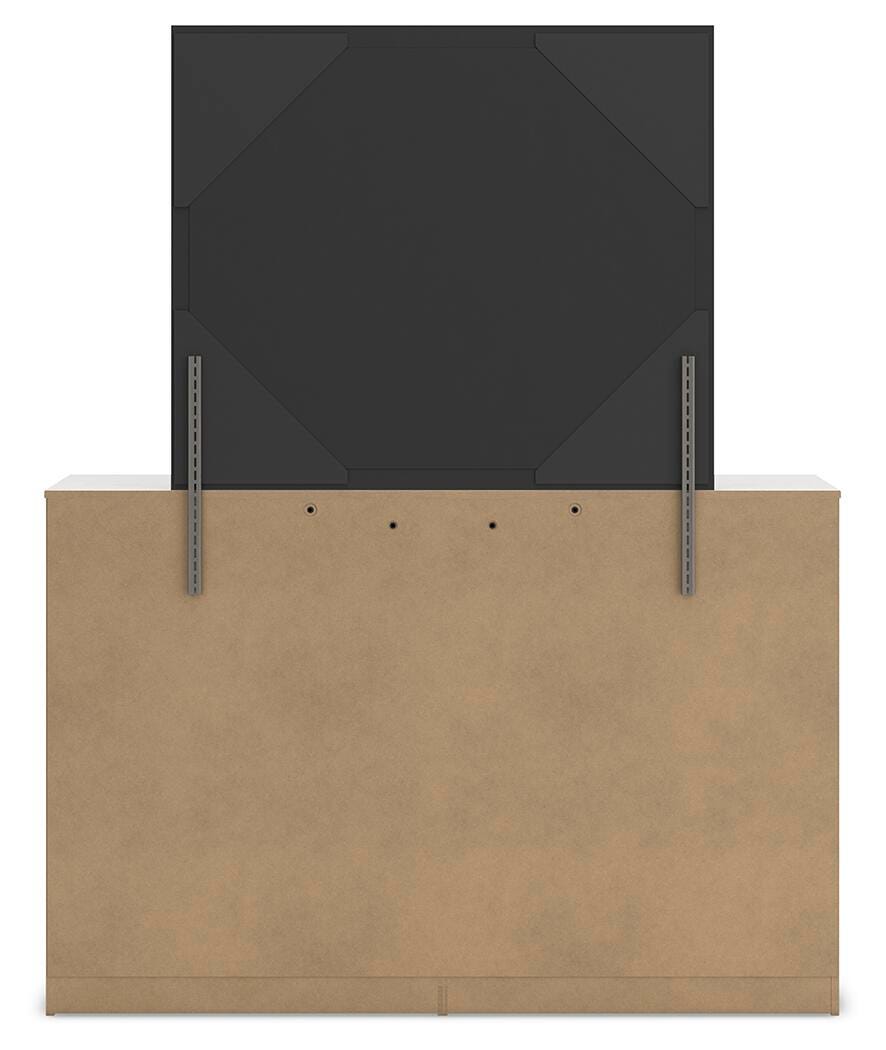 Altyra Twin Panel Bed, Dresser and Mirror