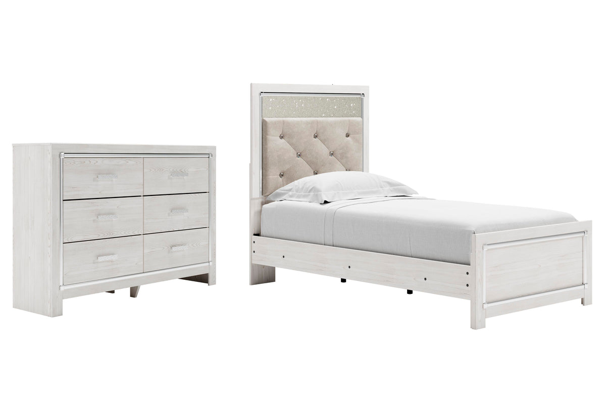 Altyra Panel Bed Set - Twin, Dresser
