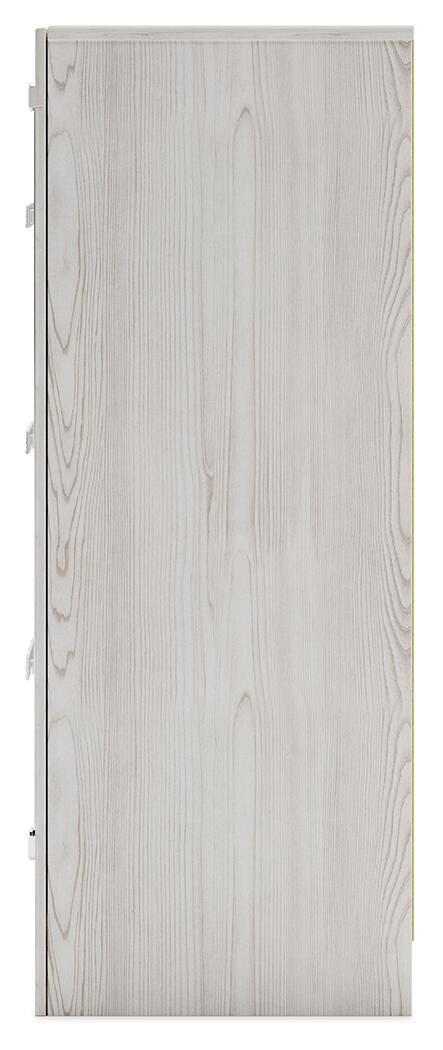 Altyra Full Upholstered Panel Bed, Dresser and Nightstand