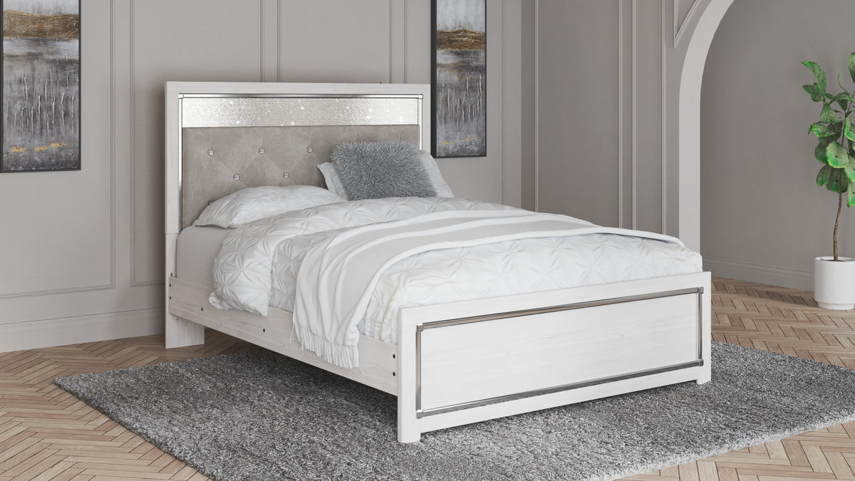 B2640 Panel Headboard Set - Queen, Dresser