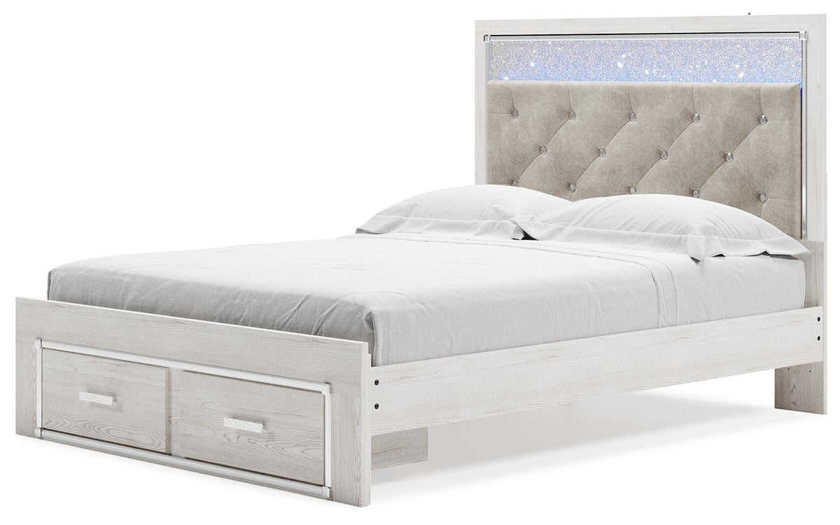 Altyra Upholstered Storage Bed - Queen