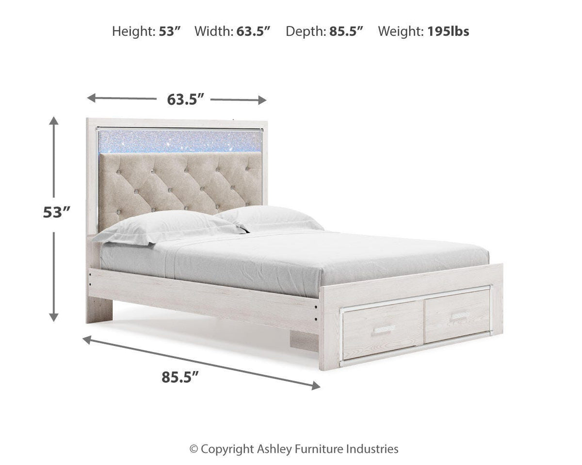 Altyra Queen Upholstered Storage Bed